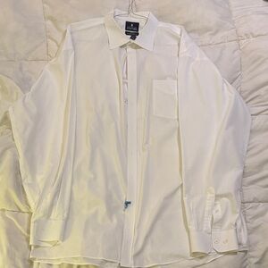 Stafford Classic White Dress Shirt